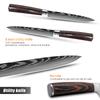 5 Inch Utility Knife 7CR17 Stainless Steel Kitchen Knives High Quality Super Cook Knife Pretty Peeling Sharp Chef Tools Gift