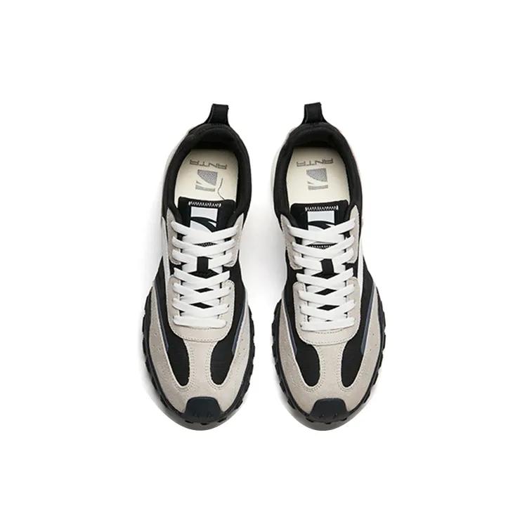 Anta Low top Casual Shoes Men's Black Gray White (Unisex) Casual Shoes 112238857S 2