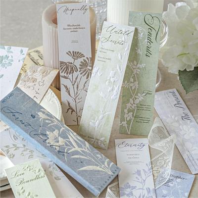 Mò Mò Forest Overture Bookmark Set: Retro Light Salt Gift for Students