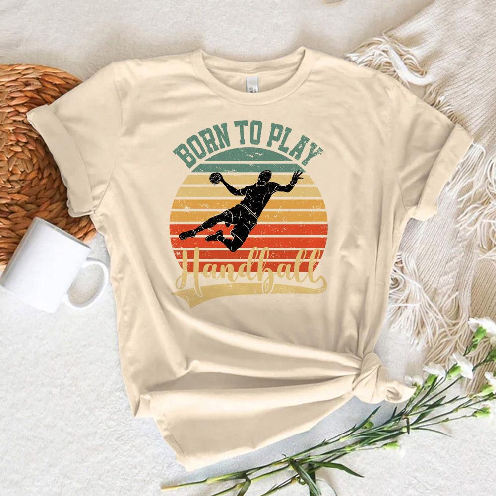 Handball t shirt women comic harajuku Y2K top female comic y2k funny clothes