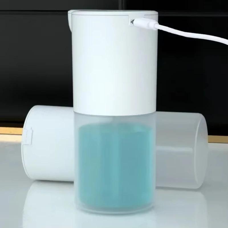 Contactless Foam Soap Dispenser - 350ml USB Rechargeable, Smart Sensor Hand Sanitizer Machine for Home