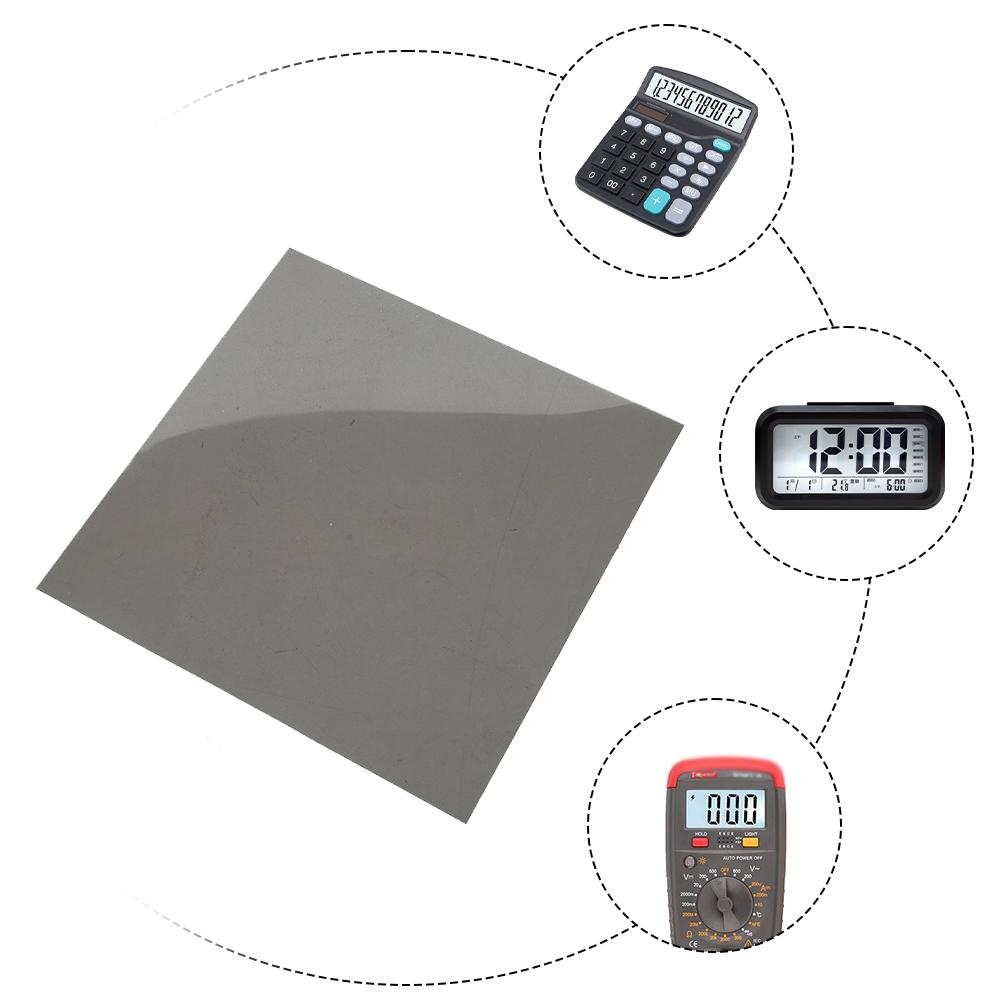 Polarizing Film Polarizer for LCD Display Repair, High Quality Clear Vision & Durable, Fits Watch/Multimeter/Calculator