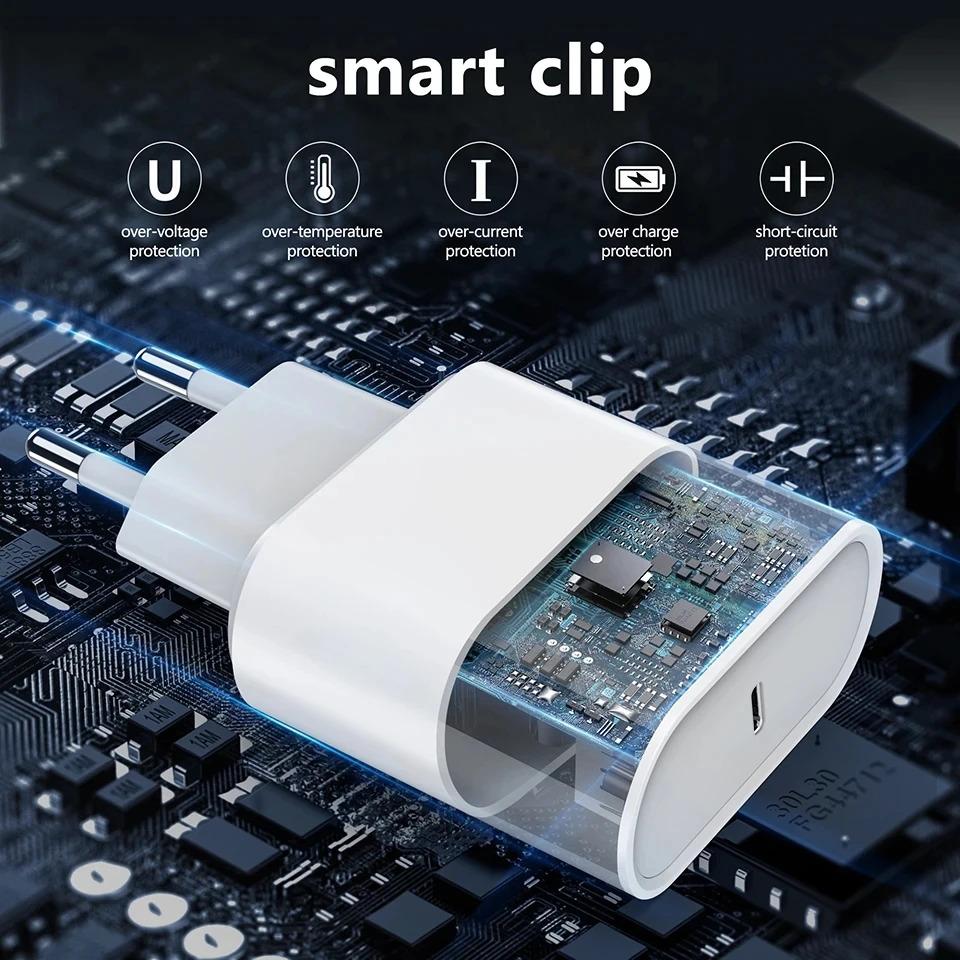 35W PD USB-C Fast Charger For iPhone 16 15 14 Pro Max Plus Samsung Xiaomi  POCO Phone Power Adapter Type C Quick Charging