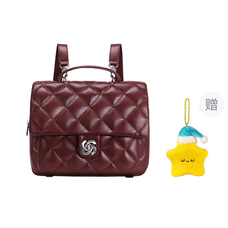 JUST STAR Artificial Leather Handheld Backpack Women's Multicolor 173040