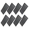 8PCS Magnet Vent Screen Washable Dust Proof Air Ventilation Filter Mesh for Floor Wall Ceiling Block Debris and Hair