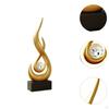 Abstrakt Ildstatue Skrivebordspynt Håndverk Samleobjekter Kreativt Design Resin Flamme Figur Moderne