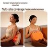 HEZHENG Draagbare Verwarmde Lendenrug Massager CN-stekker (adapter meegeleverd)