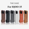 PU Kůže Ovčí kůže Bezrámečkový Nárazuvzdorný Tvrdý Kryt Pro VIVO IQOO 15 Magnetický Bezdrátový Nabíjecí Kryt Pro IQOO15 Pouzdro na Telefon