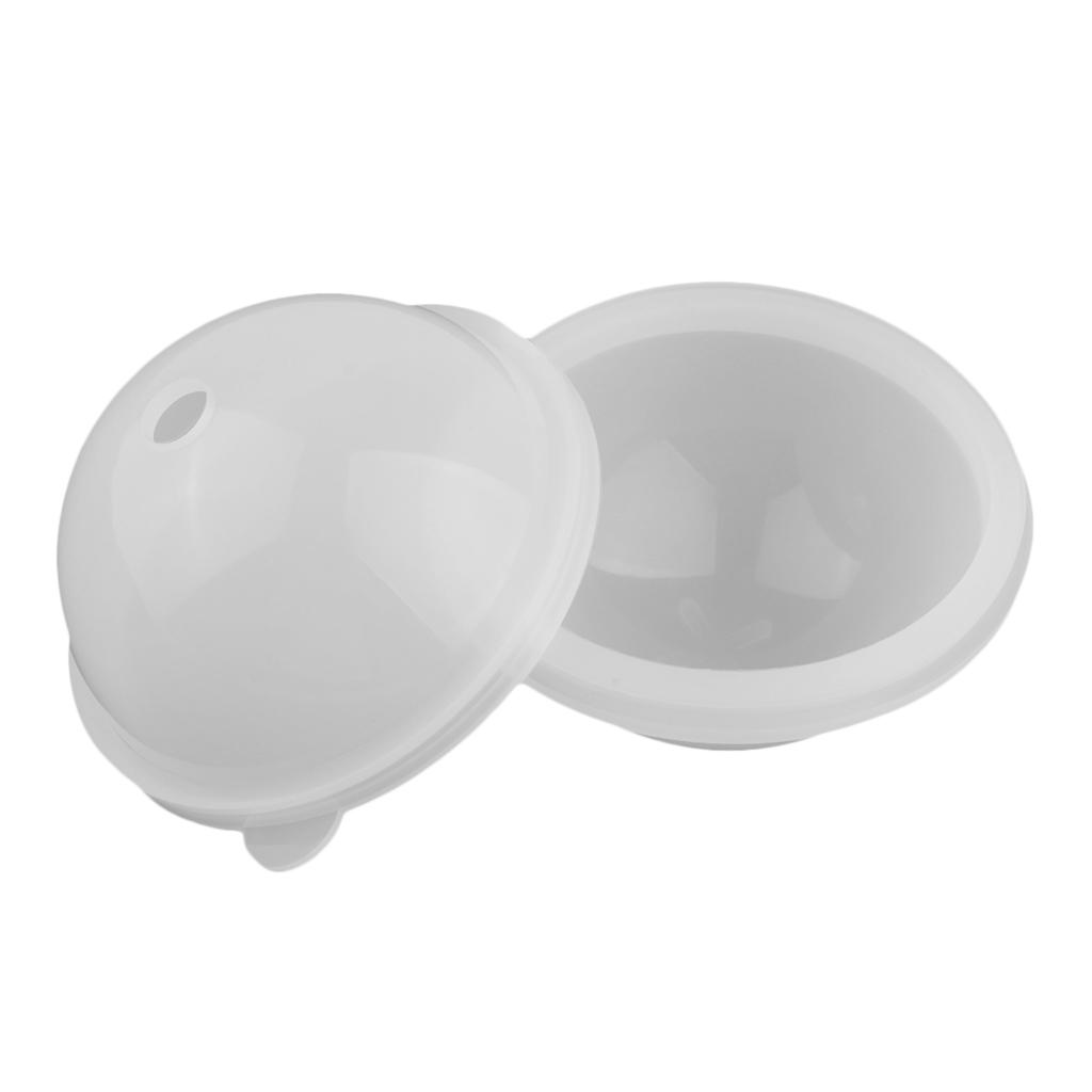 2 Pieces DIY Sphere Shape Ornament Craft for Polymer Clay, Crafting, Resin Epoxy, Jewelry Making,
