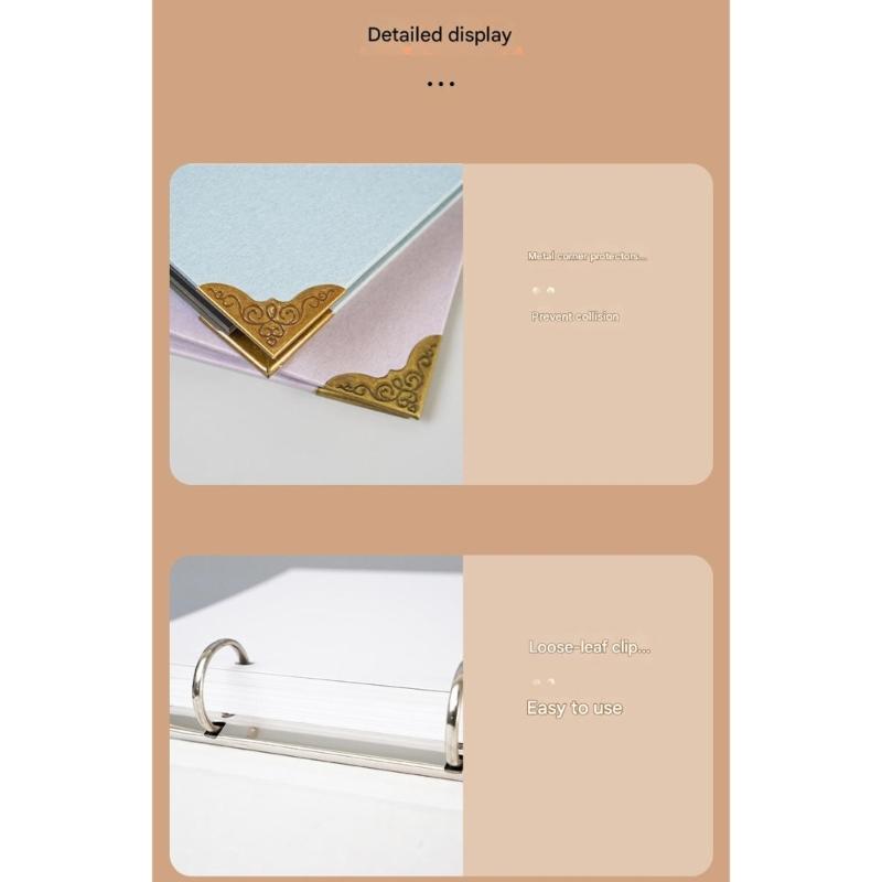 DIY Sada Fotoalba Scrapbook s Tužkou Páskou a Samolepkami Kraftový Papír Pamětní Kniha Potřeby pro Scrapbooking Valentýnský Dárek