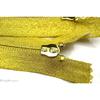 Fermeture Éclair - ECLAIR PRESTIL - Lurex Doré - Non-séparable - 20cm - Oeko-Tex