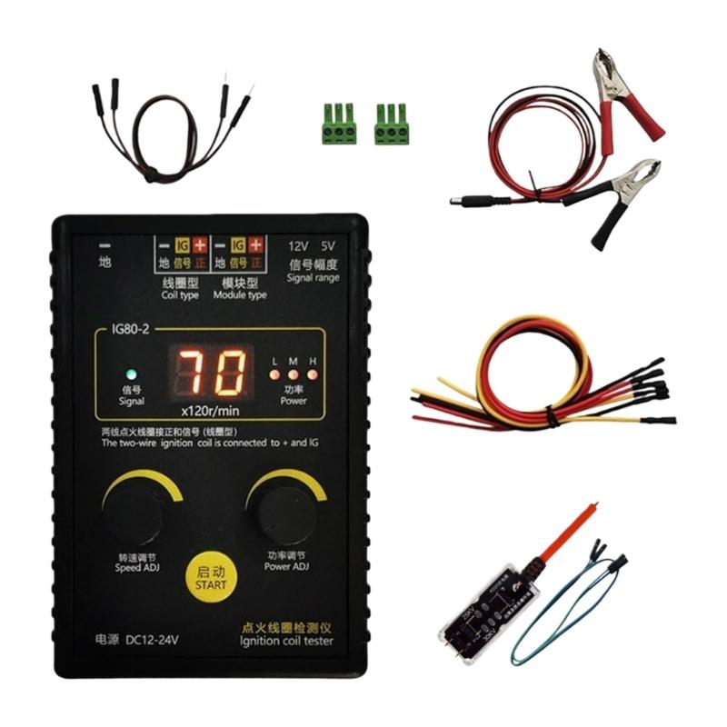 

Professional Automotive Ignition Coil Tester with 98% Accuracy for Rapid Diagnosis of Gas and Natural Gas Vehicles Featu 1