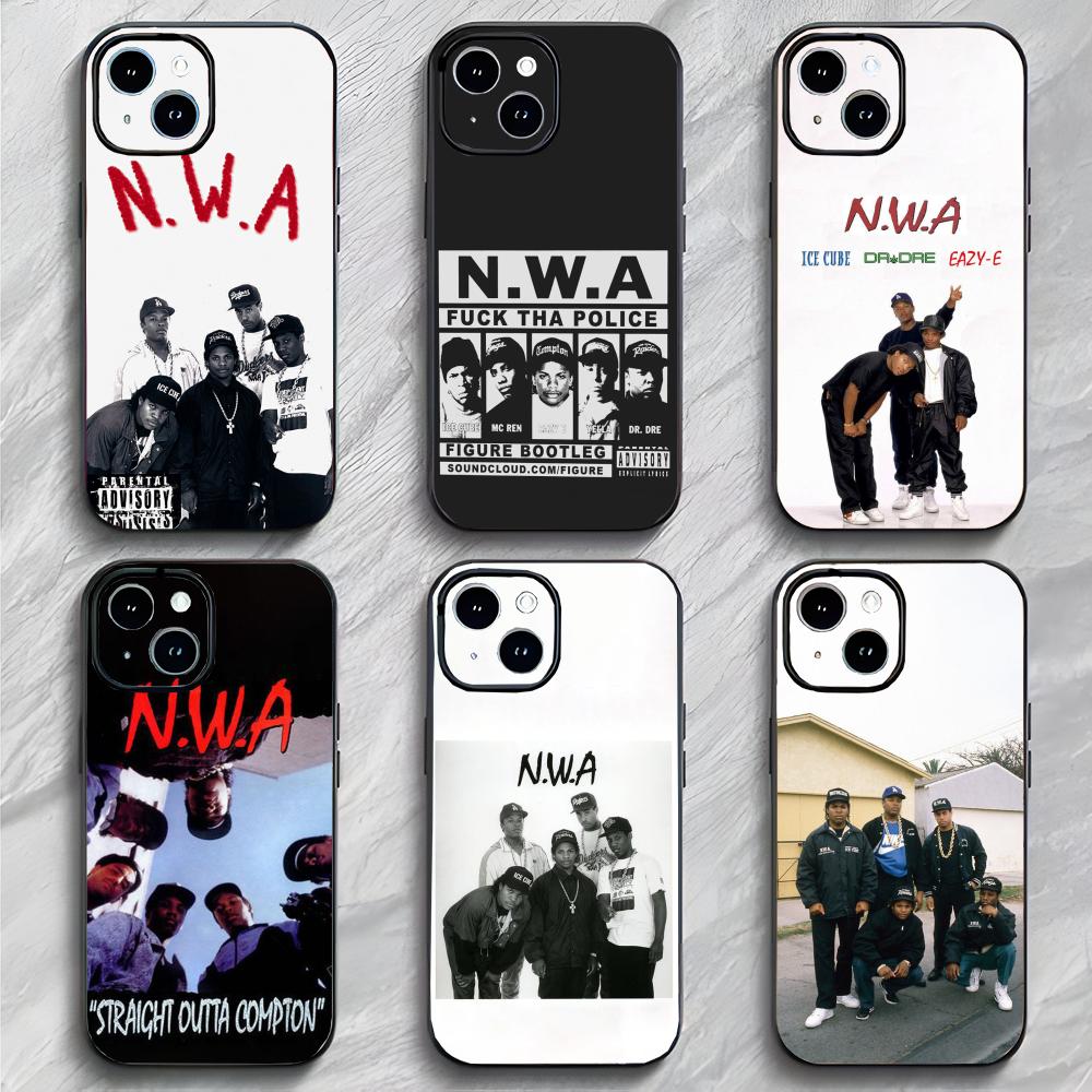 Rap Pioneers N-N.W.A Phone Case Phone Case Soft Packaging Lightweight For iPhone17 16 15 14 13ProMax