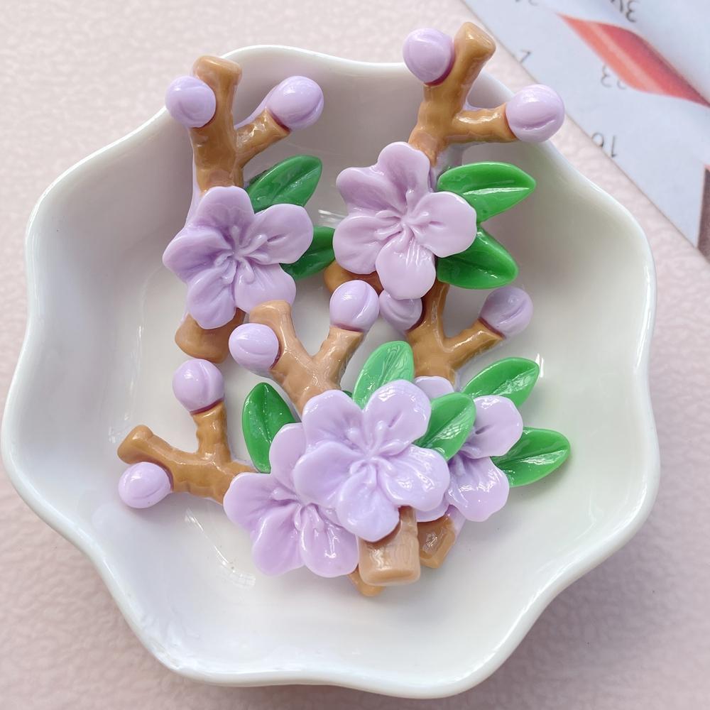 

10Pcs New Cute Resin CartoonSakura Series Flat Back Scrapbooking DIY Jewelry Craft Decoration Accessorie