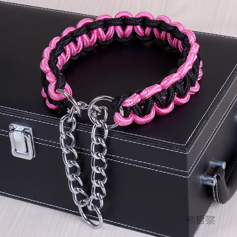 Dog Collar P Chain Small Medium Large Dogs Adjustable Pet Training Walking