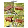 Motorcycle Saddle Storage Bag Large Capacity Bike Handlebar Tool Bag Bicycle Front Fork Tail Tool Bag for Outdoot Cycling