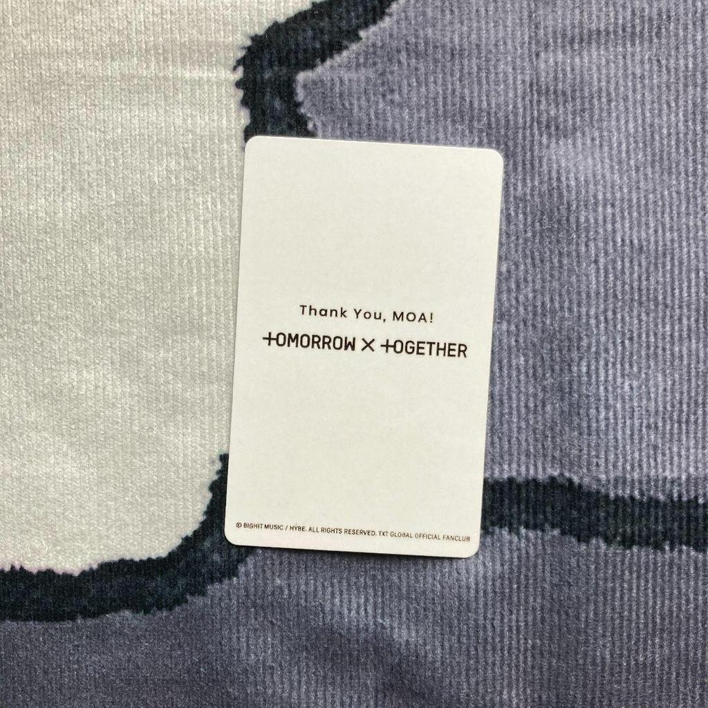 [USED] TXT New Membership Fan Club Exclusive Bonus: One Trading Card of Yongjun