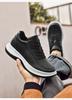 Men's 8cm Height Boosting Cowhide Sneakers - Trendy, Thick Sole, Casual & Sporty