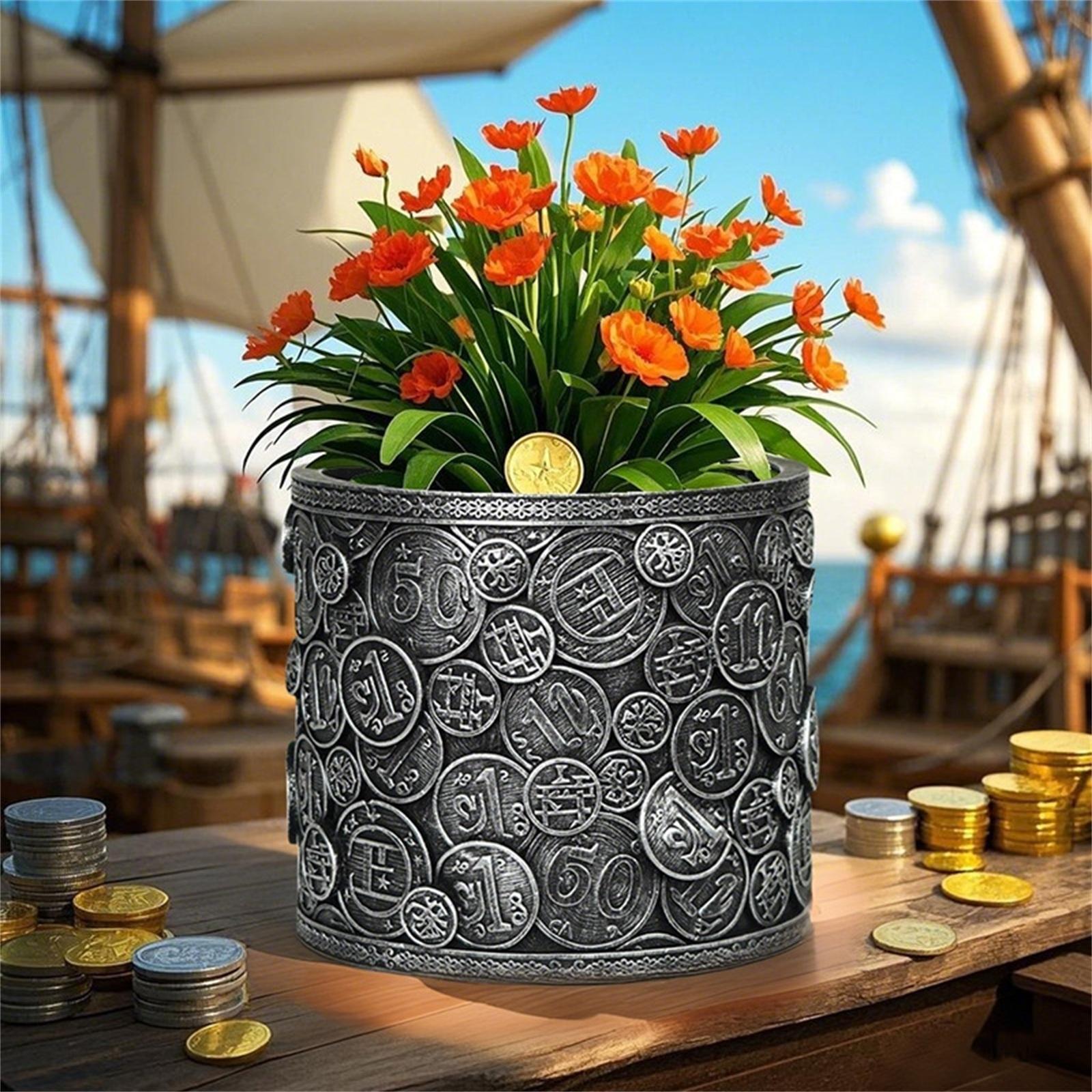 

Resin Ornament Decoration Garden Micro Resin Bonsai DIY Production One Size чёрный