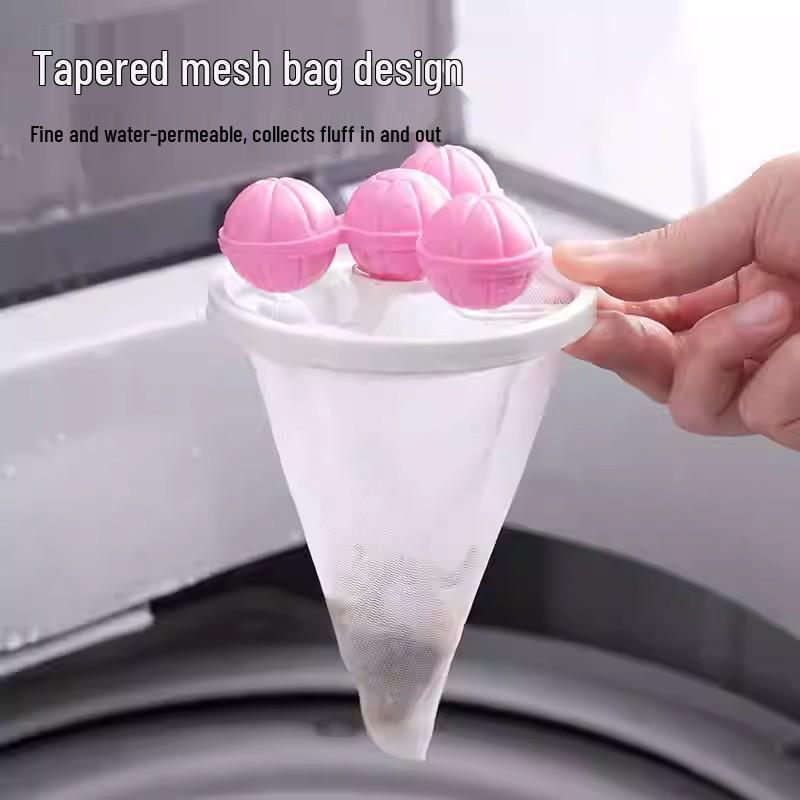 New Washing Machine Lint Filter & Hair Catcher Laundry Balls