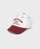 SERGIO TACCHINI U Lettering Woven Ball Cap (Burgundy)