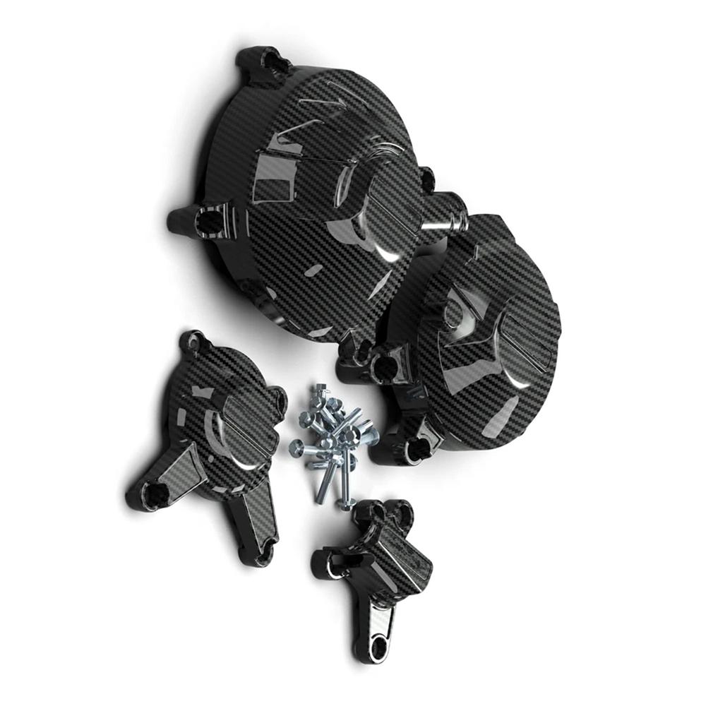 For Yamaha MT-09 2014-20 XSR900 2015-20 Carbon Fiber Look Motorcycle Engine Guard Cover