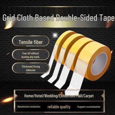 High-Adhesion Double-Sided Fabric Tape for Wedding and Exhibition Carpets