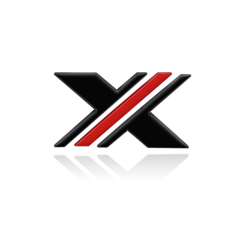 1Pc X XPOWER Logo 3D Metal Exteior Auto Side Trunk Sticker Badge Emblem Car Styling For MG 5 6 7 ZS HS GS 3 TF 5 RX5 GT Accessories