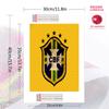 CBF Brasil Pattern  3pcs 100% Round Full Drill 5D DIY Diamond Painting Embroidery Cross Stitch Rhinestone Décor
