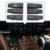 Car Interior Central Control Function Buttons Air Conditioning Button Caps For Porsche Cayenne 7P5 Panamera 970 Macan 95B