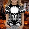 Kids Halloween Short Sleeve T-Shirt for Boys and Girls