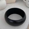 Bohemia Style Fashion Fashion Square Ethnic Style Brown Wood Stylish Wide Bracelet Retro Hand Jewelry