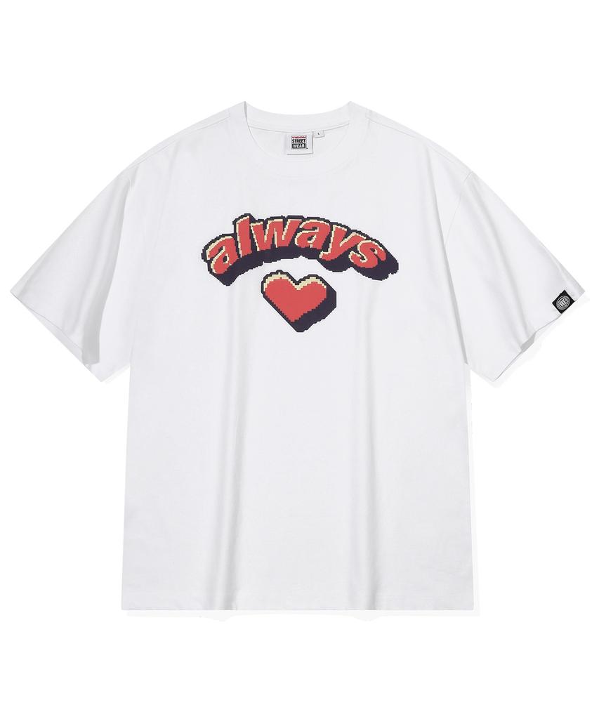 VISION STREETWEAR Vsw Always Love T-Shirts White