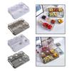 Acrylic Appetizer Tray Divided Serving Platter 5 Removable Snacks Bowls Snack