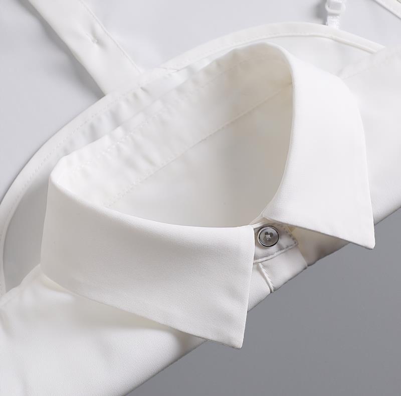 Perfect Match Embroidery Fake Collar Women Lace Detachable Lapel Collar Shirt Top Tie White Ruffles False Collar Woman Removable False Blouse