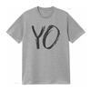 Yo For Yolo Adult Unisexs T Shirt Vintage Washed Streetwear Homme Top For Everyday Wear Unisex Versatile Soft Stretched Casual