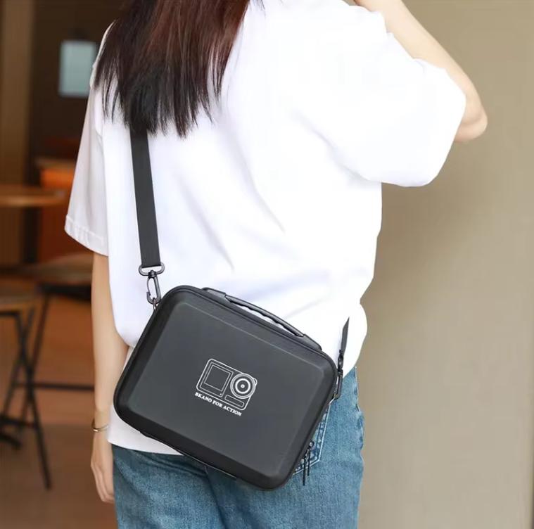 For DJI OSMO Action 5 Pro 4/3 Portable Case Waterproof Bag Charger Battery Base Selfie Stick Storage Box Handbag Accessories