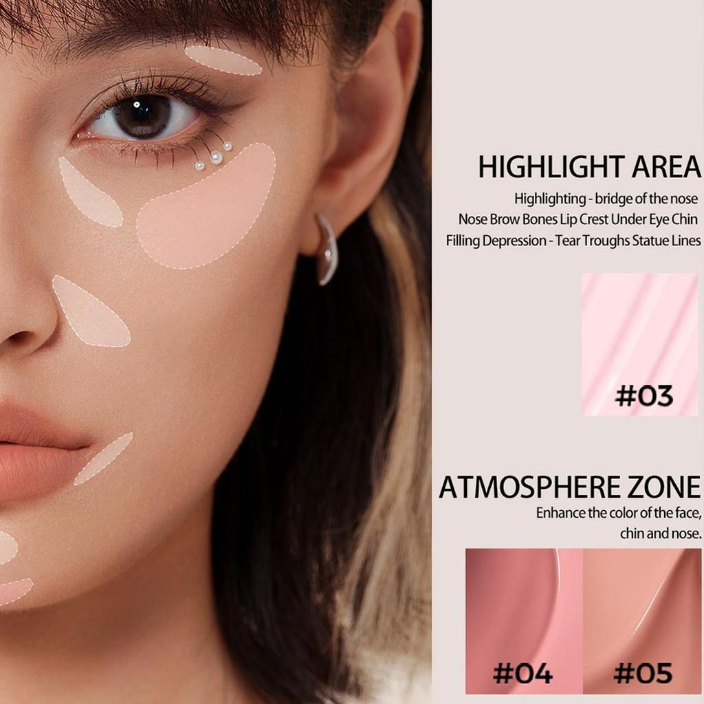 LITTLE ONDINE Mehrfach verwendbares LumiBlush 03 Süßkirschrosa 4,5g/0,16oz