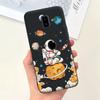 Handyhülle für Samsung Galaxy J6 Plus 2018 Niedliches Tier Cartoon Süßigkeitenfarbe Weiches Silikon TPU Hülle für Samsung J6 J 6 J6Plus