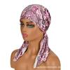 Summer Women's Fashion Printed Headscarf: Colorful, Lightweight, and Windproof for Postpartum Use