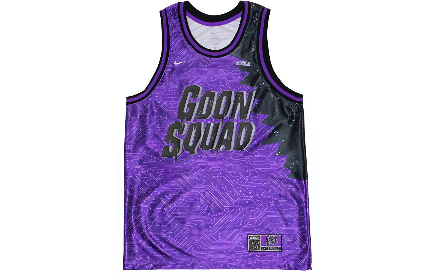Nike Kids  Basketball Jersey Purple Kids  DM2974-560 XL