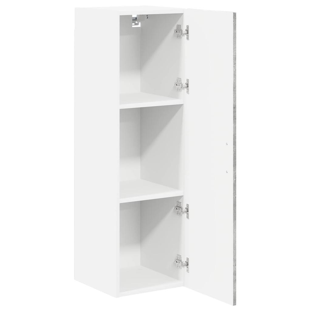 Wall Cabinet LUCCA Concrete Grey 30 x 31 x 100 cm Engineered Wood