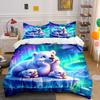 Dreamy Polar Bliss Bedding Sets Duvet Covers Pillowcases(1* Duvet Cover 2* Pillowcases Without Duvet Insert)