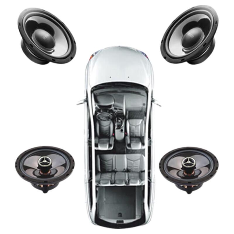 Edifier GF651C+G651A Upgraded 6-Speaker Car Audio System CN plug (adapter included)