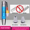 Three-Light LED Jade & Jewelry Identification Flashlight - 365nm UV Purple Lamp for Professional Gemstone and Artifact Testing