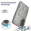 Armor Magnetic Phone Case for Samsung Galaxy A55 A16 A35 A25 A05 A54 5G Magsafe Wireless Charge WIth Kickstand Shockproof Cover