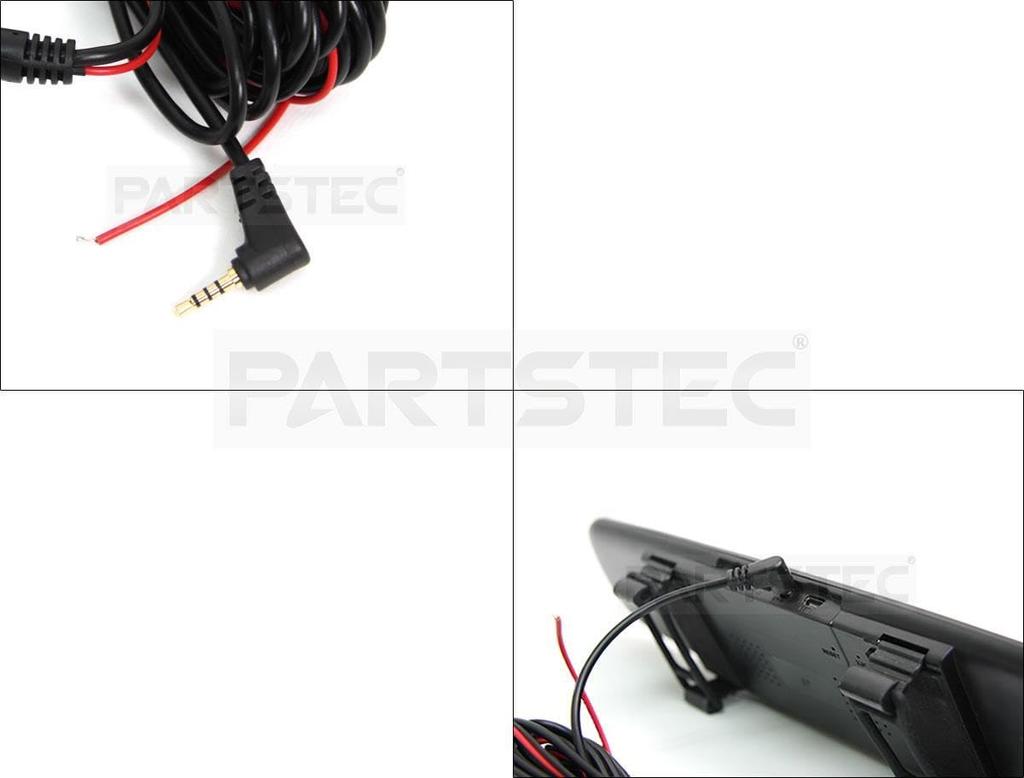 MOTOR POWER Full HD inch monitor room mirror type drive recorder rear camera set rearview mirror cigarette lighter power supply G sensor 4.3 built-in