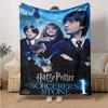 Harry Potter and the Sorcerer's Stone Movie Poster PrintPrint Blanket, Soft Blanket For Sofa Office Bed And Travelling Daughter Birthday Gif