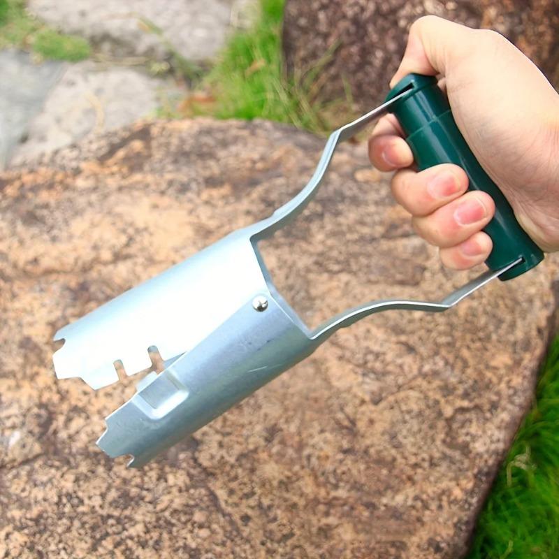 3PCS Upgrade Your Gardening Game With Stainless Steel Seedling Planter Tool Set, Make Planting Easier And More Efficient!