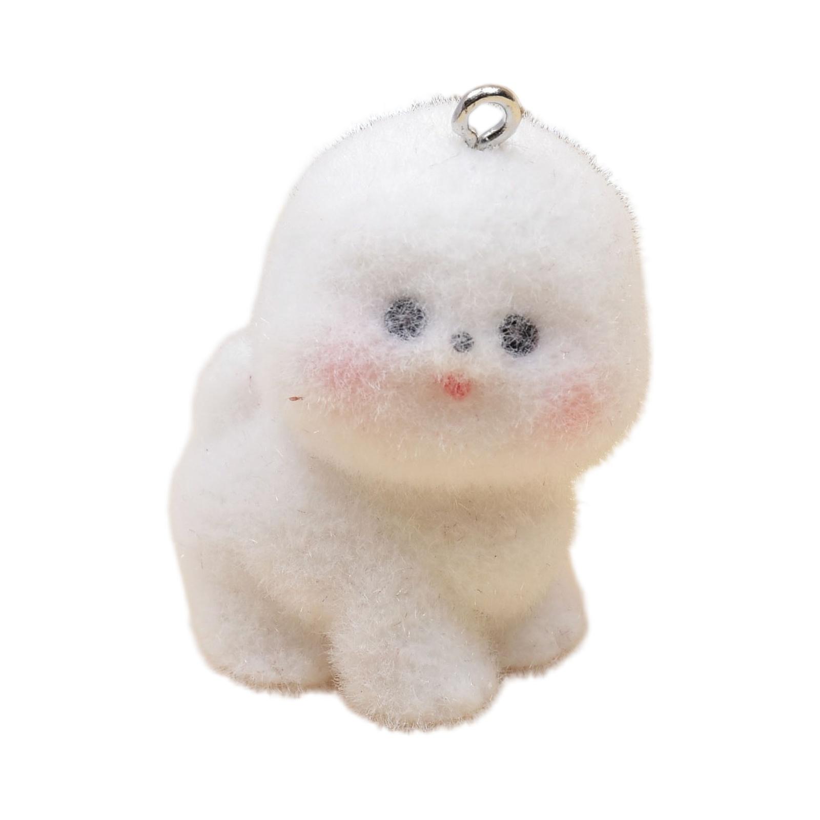 

Смола Флокирование Симпатичный Трехмерный Кот Брелок Подвеска Автомобильный Брелок Подвеска Сумка Подвеска